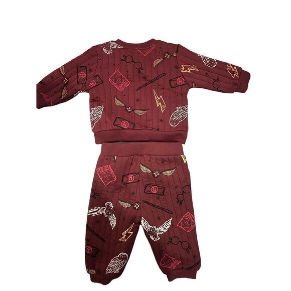 Harry Potter 6-9 Month 2 piece sweatsuit - Picture 2 of 4